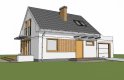 Projekt domu z poddaszem Z211 GL - wizualizacja 1