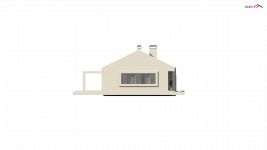 Elewacja projektu Z251 GL2 - 1 - wersja lustrzana