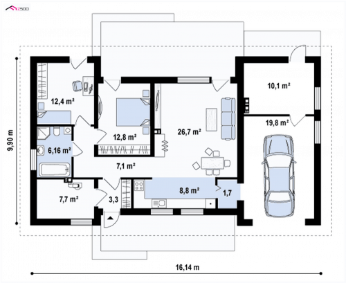 RZUT PARTERU Z261 GP eg