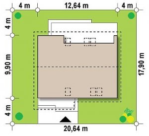 Usytuowanie budynku Z261 v1