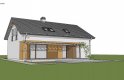 Projekt domu z poddaszem Z261 v1 - wizualizacja 1
