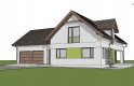 Projekt domu z poddaszem Z286 v1 - wizualizacja 1