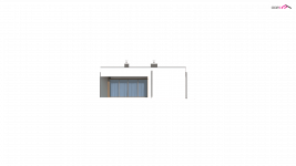 Elewacja projektu Zx35 GL - 3 - wersja lustrzana