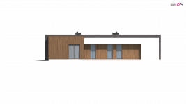 Elewacja projektu Zx49 - - 3 - wersja lustrzana