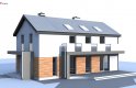 Projekt domu piętrowego Zx60 BG - wizualizacja 1