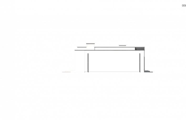 Projekt domu parterowego Zx102 GP - elewacja 4