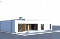 Projekt domu parterowego Zx102 GP - wizualizacja 1