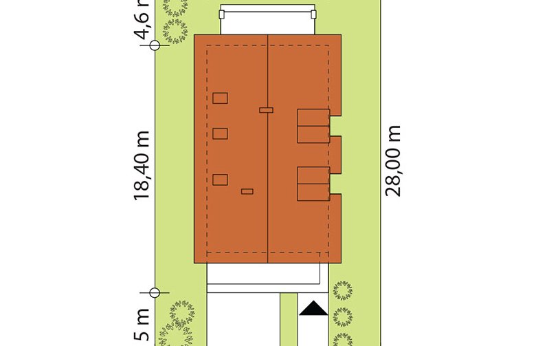 Projekt domu wielorodzinnego Alwin - Usytuowanie