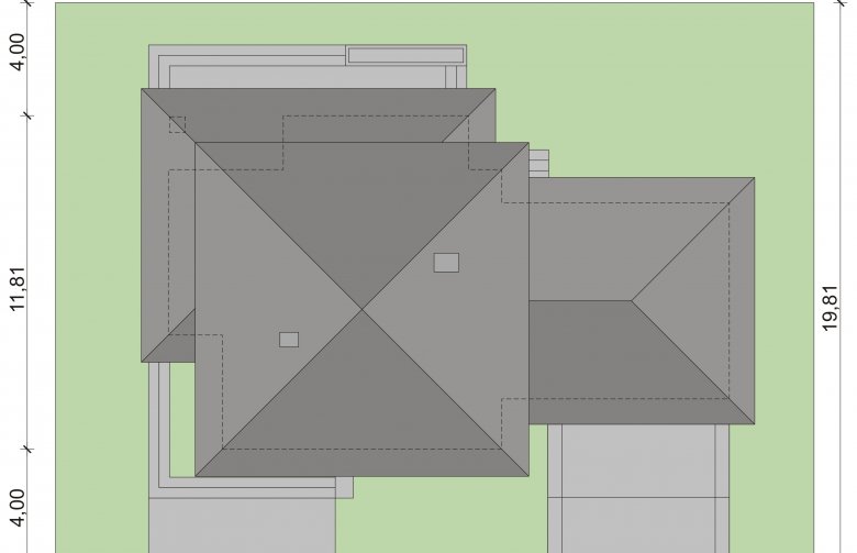 Projekt domu szkieletowego Faros 2 - Usytuowanie