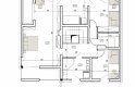 Projekt domu szkieletowego AN 006 - rzut piętra