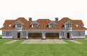 Projekt domu bliźniaczego Bliźniak 5 - wizualizacja 2