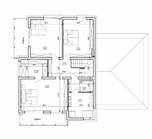 Rzut projektu DN 015