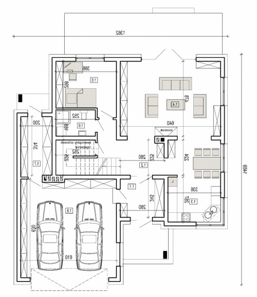 PARTER DN 021a - wersja lustrzana