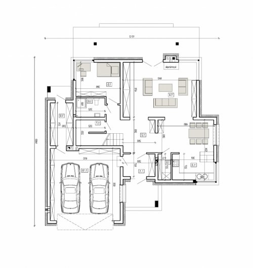 PARTER DN 021d - wersja lustrzana