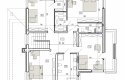 Projekt domu szkieletowego DN 021d - piętro