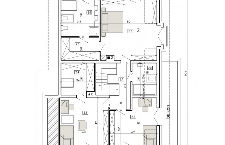 Projekt domu wielorodzinnego DN 032 - 