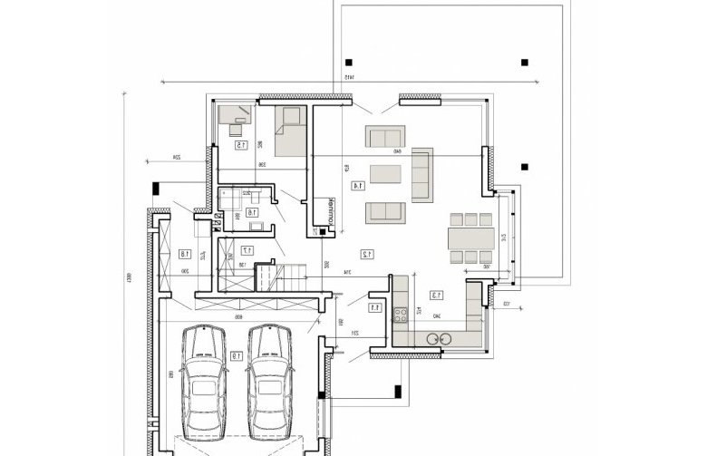 Projekt domu szkieletowego DN 051 - 