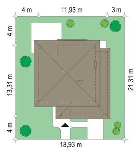 Usytuowanie budynku Szmaragd 3 (462)