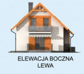 Elewacja projektu KATANIA 2 - 2