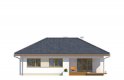 Projekt domu tradycyjnego Kiwi - elewacja 3