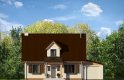Projekt domu wielorodzinnego Bajkowy 3 (500) - elewacja 1