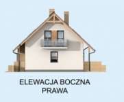 Elewacja projektu LAMIA 2 - 1