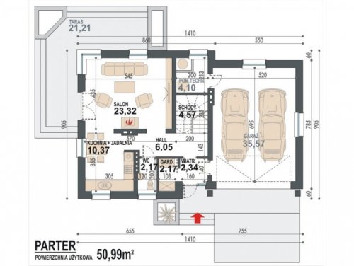 Rzut projektu Tomcio 2G