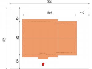 Usytuowanie budynku Koralgol II N 2G