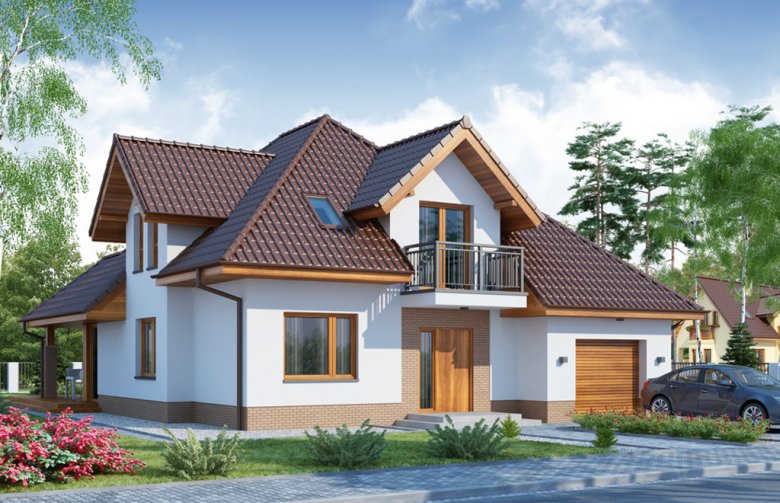 Projekt domu parterowego Celina