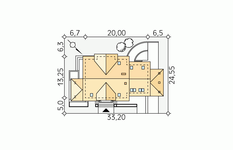 Projekt domu wielorodzinnego Avant - Usytuowanie