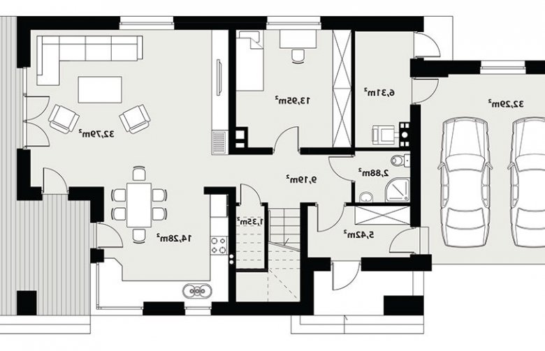 Projekt domu wielorodzinnego Magnus - 