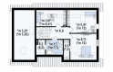 Projekt domu z poddaszem Z318 - 