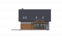 Projekt domu jednorodzinnego Bernard - elewacja 3