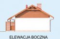 Projekt domu parterowego RIWIERA - elewacja 4