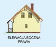 Elewacja projektu KATANIA szkielet drewniany - 4