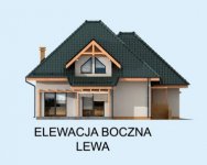 Elewacja projektu VITORIA projekt domu mieszkalnego - 2