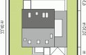 Projekt domu wielorodzinnego E14 G1 ECONOMIC - usytuowanie - wersja lustrzana