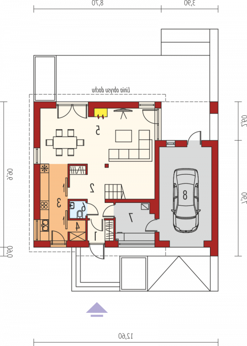 PARTER E14 III G1 ECONOMIC - wersja lustrzana