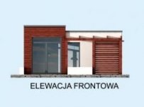 Elewacja projektu PALMAS dom letniskowy - 1