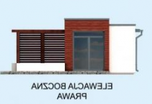 Elewacja projektu PALMAS dom letniskowy - 5 - wersja lustrzana