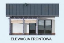 Elewacja projektu MELILLA dom letniskowy - 1