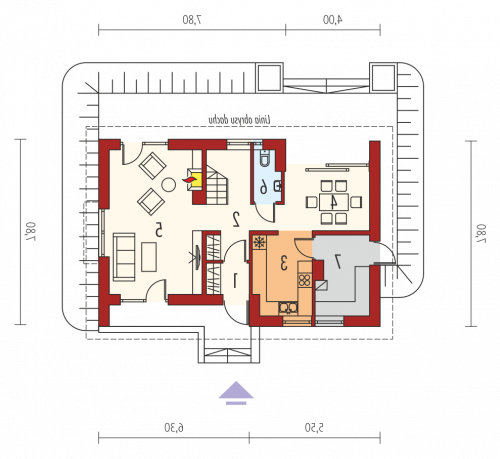 PARTER E2 II ECONOMIC (wersja B) - wersja lustrzana