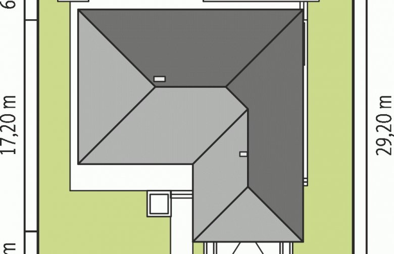Projekt domu dwurodzinnego Dominik G2 (wersja B) MULTI-COMFORT - Usytuowanie
