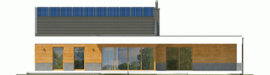 Elewacja projektu EX 11 G2 (wersja D) - 3