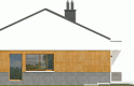Projekt domu z poddaszem EX 11 G2 (wersja D) - elewacja 4
