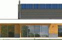 Projekt domu z poddaszem EX 11 G2 (wersja D) - elewacja 3