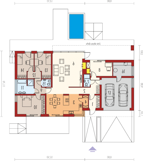 PARTER EX 11 G2 (wersja D) - wersja lustrzana