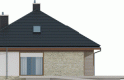 Projekt domu dwurodzinnego Flo II - elewacja 4