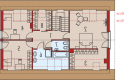 Projekt domu wielorodzinnego Benjamin G1 MULTI-COMFORT - poddasze