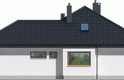 Projekt domu dwurodzinnego Astrid G2 - elewacja 2